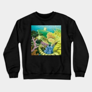 Sea Unicorn Crewneck Sweatshirt